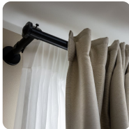 Curtain & Rod Installation