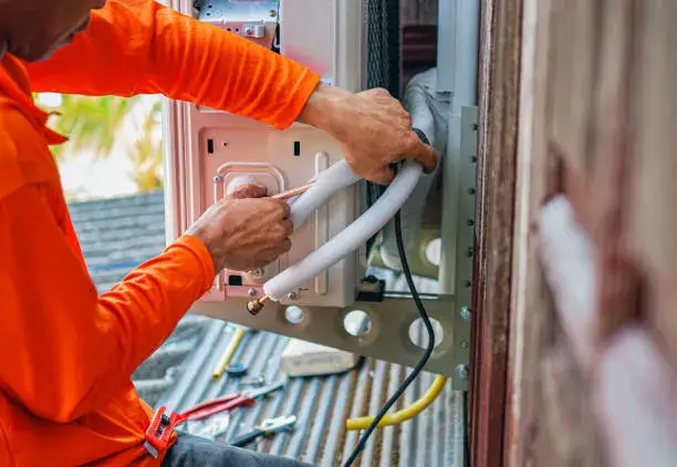 What includes the Energy-Efficient AC Repair in the Villas Techniques for Modern Villas? AC Repair in the Villas AED 99