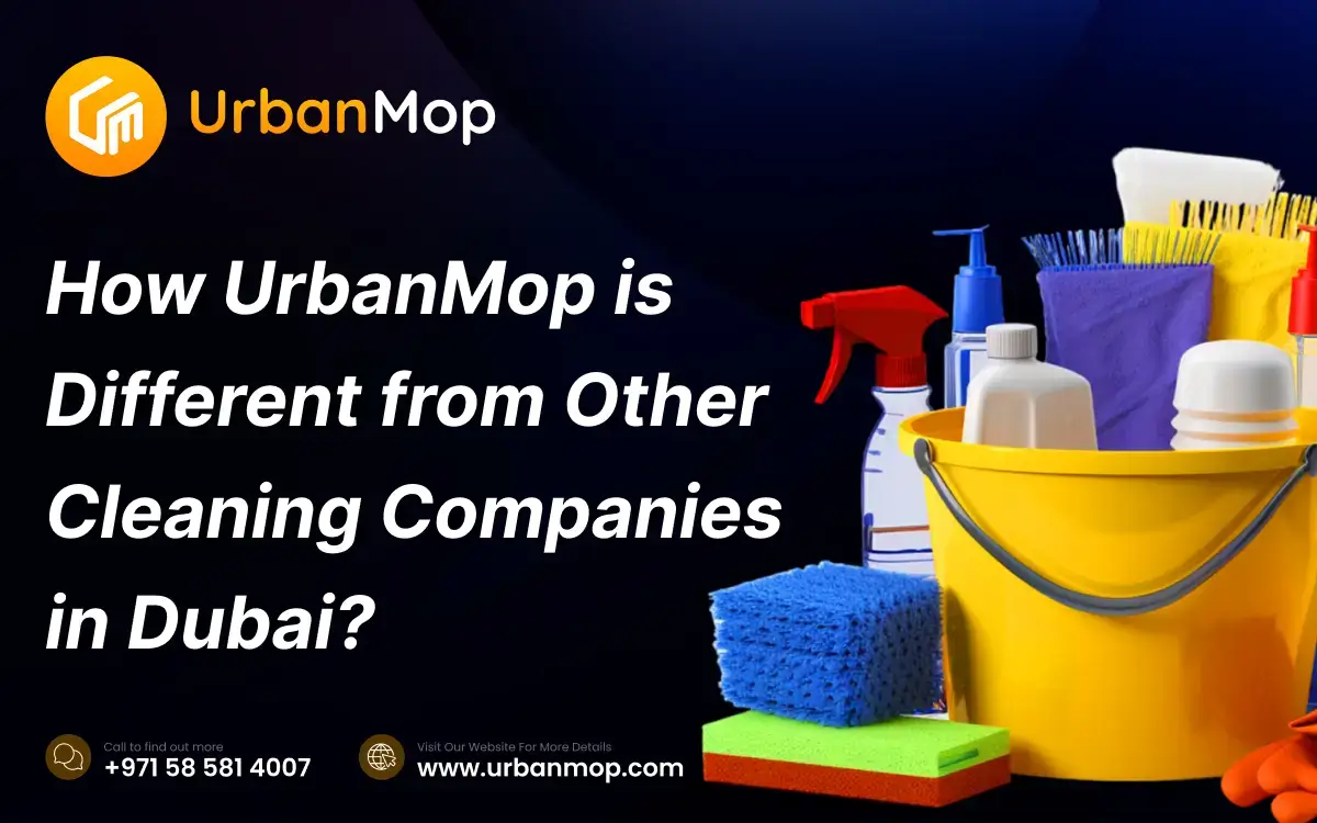 UrbanMop home and office cleaning solutions in Dubai